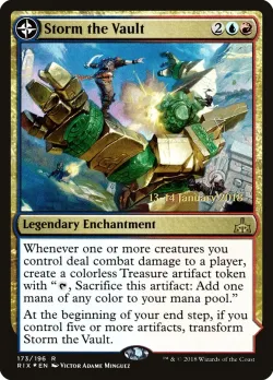 Storm the Vault // Vault of Catlacan 「PRIX/173s」「EN」