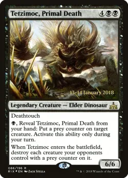 Tetzimoc, Primal Death #86s · Magic: The Gathering