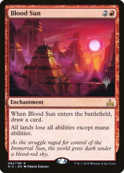 Blood Sun #92p · Magic: The Gathering
