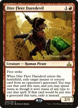 Dire Fleet Daredevil #99s · Magic: The Gathering