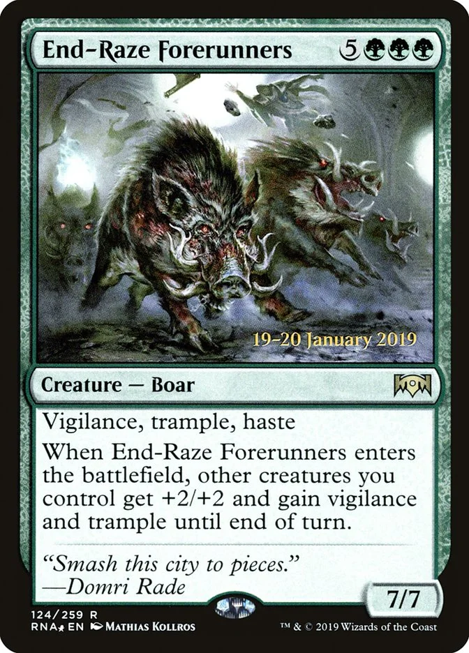 End-Raze Forerunners 「PRNA/124s」「EN」