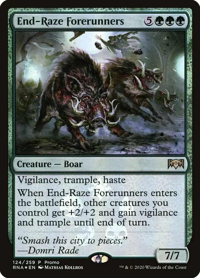 End-Raze Forerunners 「PRNA/124★」「EN」