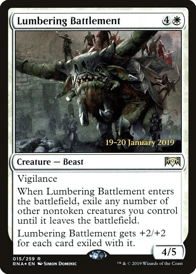 Lumbering Battlement 「PRNA/15s」「EN」
