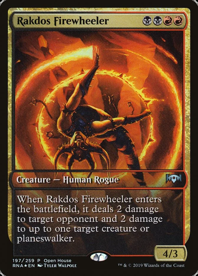 Rakdos Firewheeler 「PRNA/197」「EN」