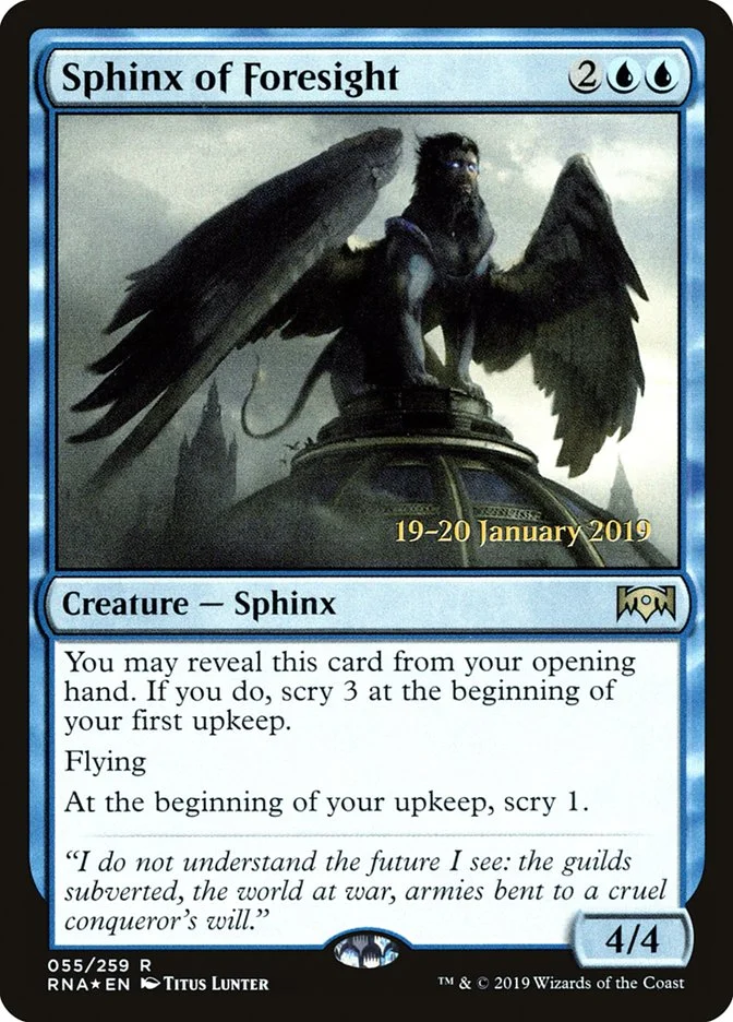 Sphinx of Foresight 「PRNA/55s」「EN」