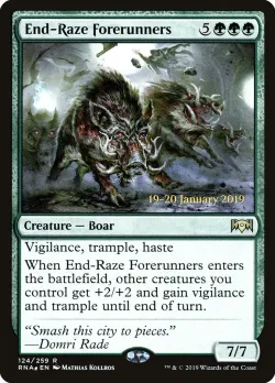 End-Raze Forerunners #124s · Magic: The Gathering