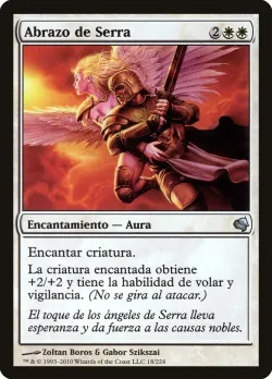 Serra's Embrace #18 · Magic: The Gathering
