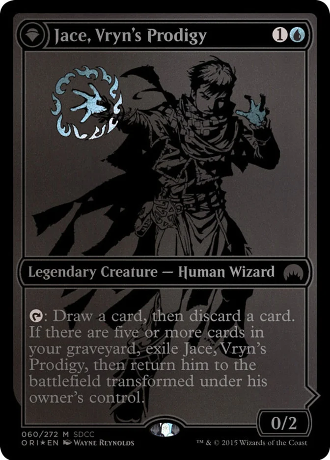 Jace, Vryn's Prodigy // Jace, Telepath Unbound 「PS15/60」「EN」