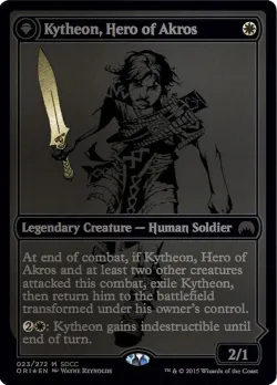 Kytheon, Hero of Akros // Gideon, Battle-Forged 「PS15/23」「EN」