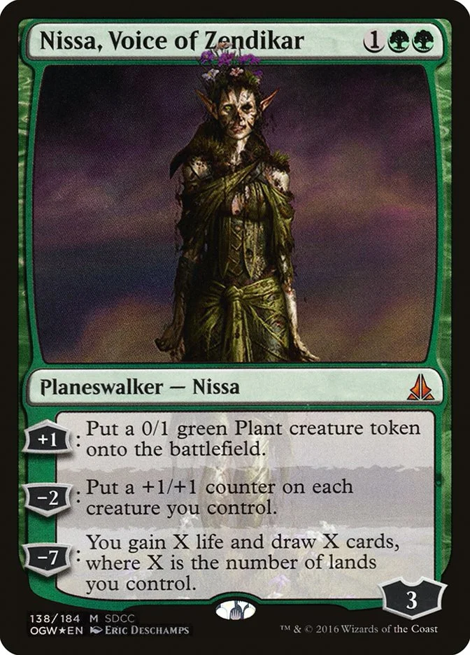Nissa, Voice of Zendikar 「PS16/138」「EN」