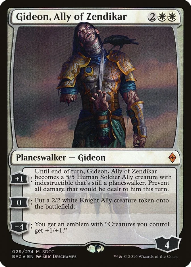 Gideon, Ally of Zendikar 「PS16/29」「EN」
