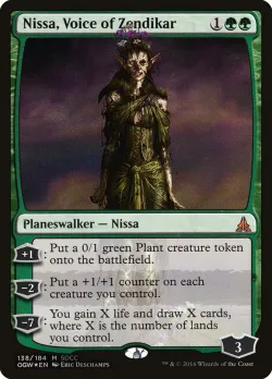 Nissa, Voice of Zendikar 「PS16/138」「EN」