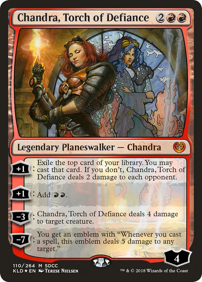 Chandra, Torch of Defiance 「PS18/110」「EN」