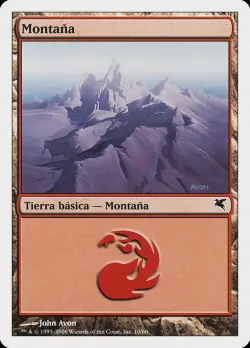 Mountain #D10 · Magic: The Gathering
