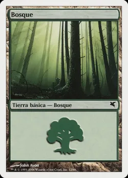 Forest #D12 · Magic: The Gathering