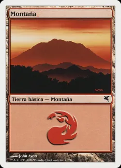 Mountain #D21 · Magic: The Gathering