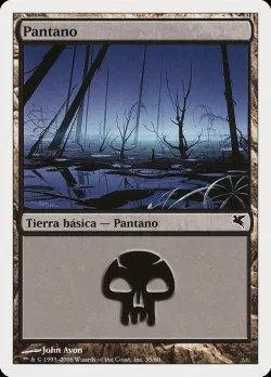 Swamp #F35 · Magic: The Gathering