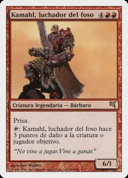 Kamahl, Pit Fighter #I1 · Magic: The Gathering