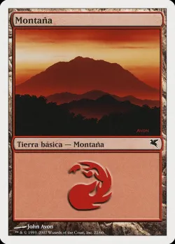 Mountain #I22 · Magic: The Gathering