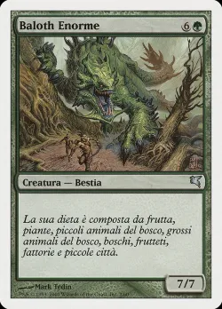 Enormous Baloth #K2 · Magic: The Gathering