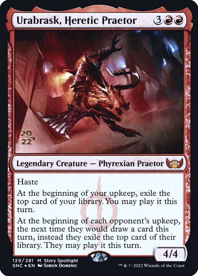 Urabrask, Heretic Praetor 「PSNC/129s」「EN」