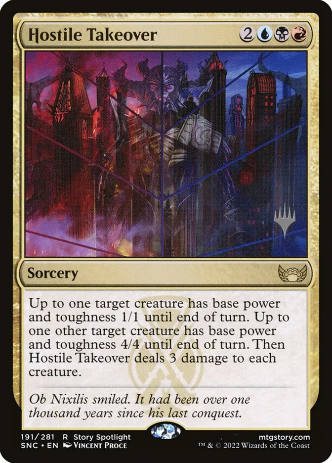 Hostile Takeover 「PSNC/191p」「EN」