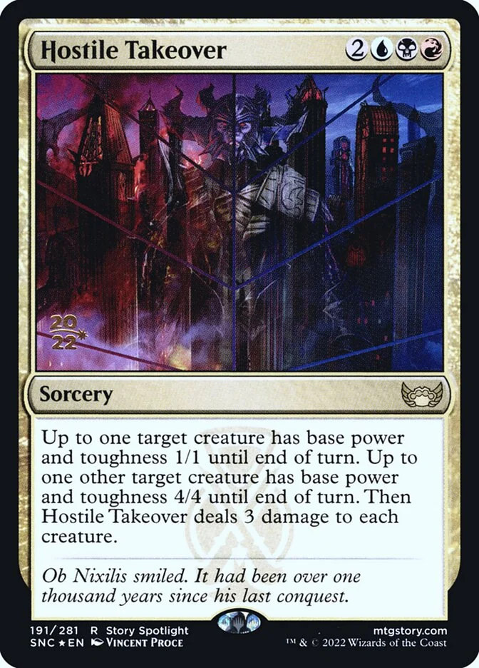 Hostile Takeover 「PSNC/191s」「EN」