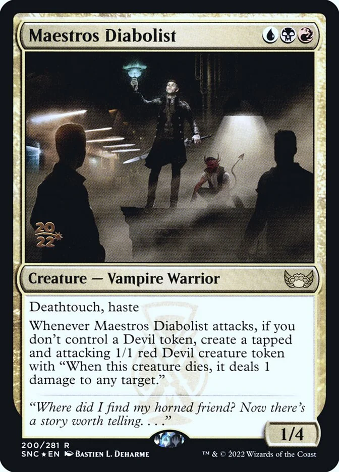 Maestros Diabolist 「PSNC/200s」「EN」