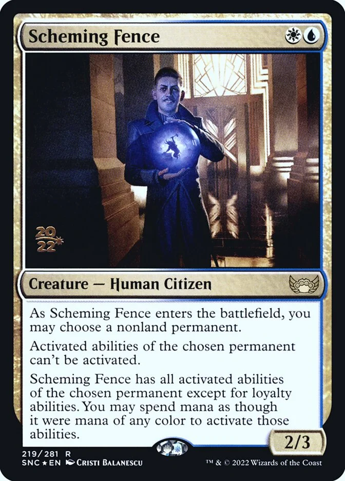 Scheming Fence 「PSNC/219s」「EN」