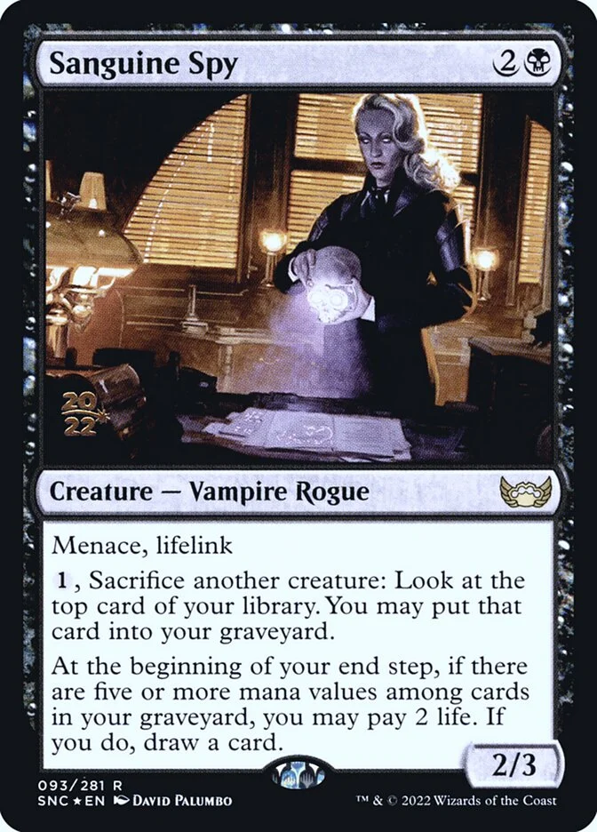 Sanguine Spy 「PSNC/93s」「EN」