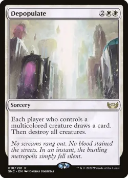 Depopulate #10p · Magic: The Gathering