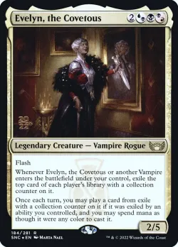 Evelyn, the Covetous #184s · Magic: The Gathering