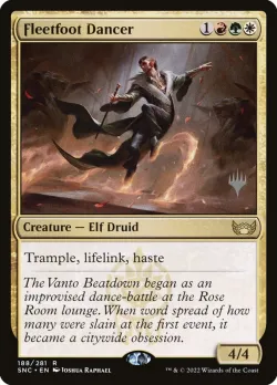 Fleetfoot Dancer #188p · Magic: The Gathering