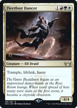 Fleetfoot Dancer #188s · Magic: The Gathering