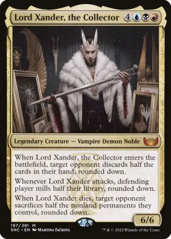 Lord Xander, the Collector #197p · Magic: The Gathering