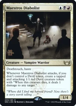 Maestros Diabolist #200s · Magic: The Gathering