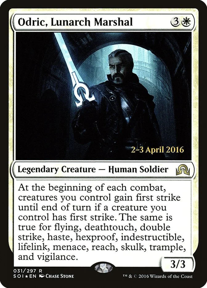Odric, Lunarch Marshal 「PSOI/31s」「EN」