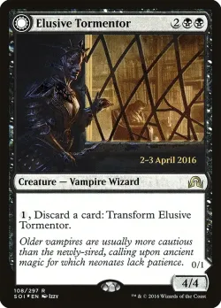 Elusive Tormentor // Insidious Mist #108s · Magic: The Gathering