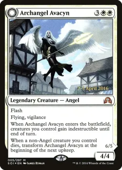 Archangel Avacyn // Avacyn, the Purifier #5s · Magic: The Gathering