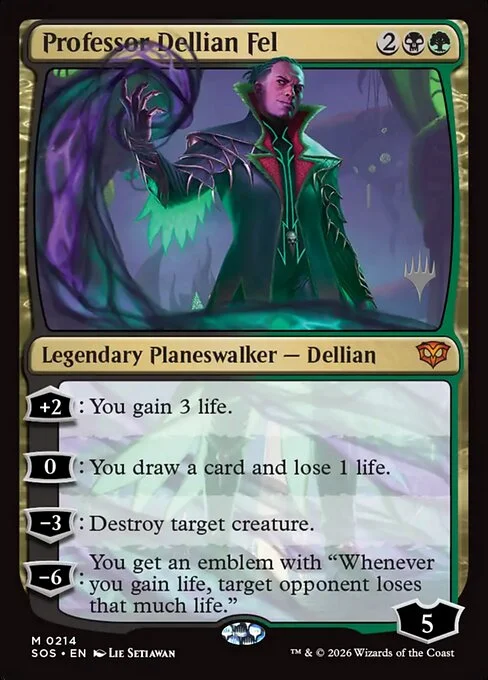 Professor Dellian Fel 「PSOS/214p」「EN」