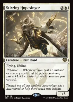 Stirring Hopesinger #35p · Magic: The Gathering