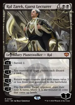 Ral Zarek, Guest Lecturer #97p · Magic: The Gathering