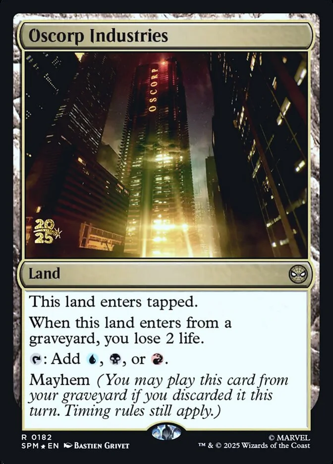 Oscorp Industries 「PSPM/182s」「EN」