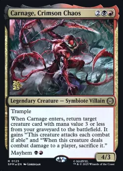 Carnage, Crimson Chaos 「PSPM/125s」「EN」
