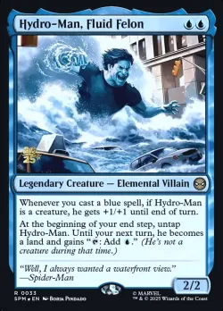 Hydro-Man, Fluid Felon #33s · Magic: The Gathering