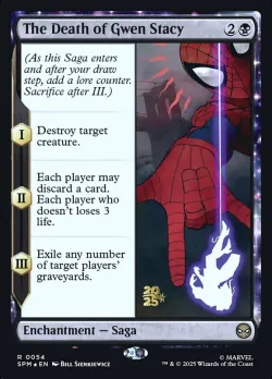 The Death of Gwen Stacy #54s · Magic: The Gathering