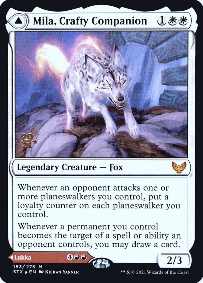Mila, Crafty Companion // Lukka, Wayward Bonder 「PSTX/153s」「EN」