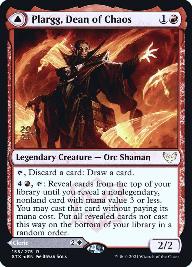 Plargg, Dean of Chaos // Augusta, Dean of Order 「PSTX/155s」「EN」