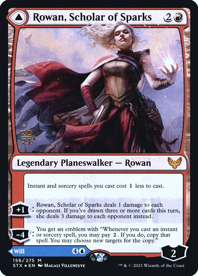 Rowan, Scholar of Sparks // Will, Scholar of Frost 「PSTX/156s」「EN」