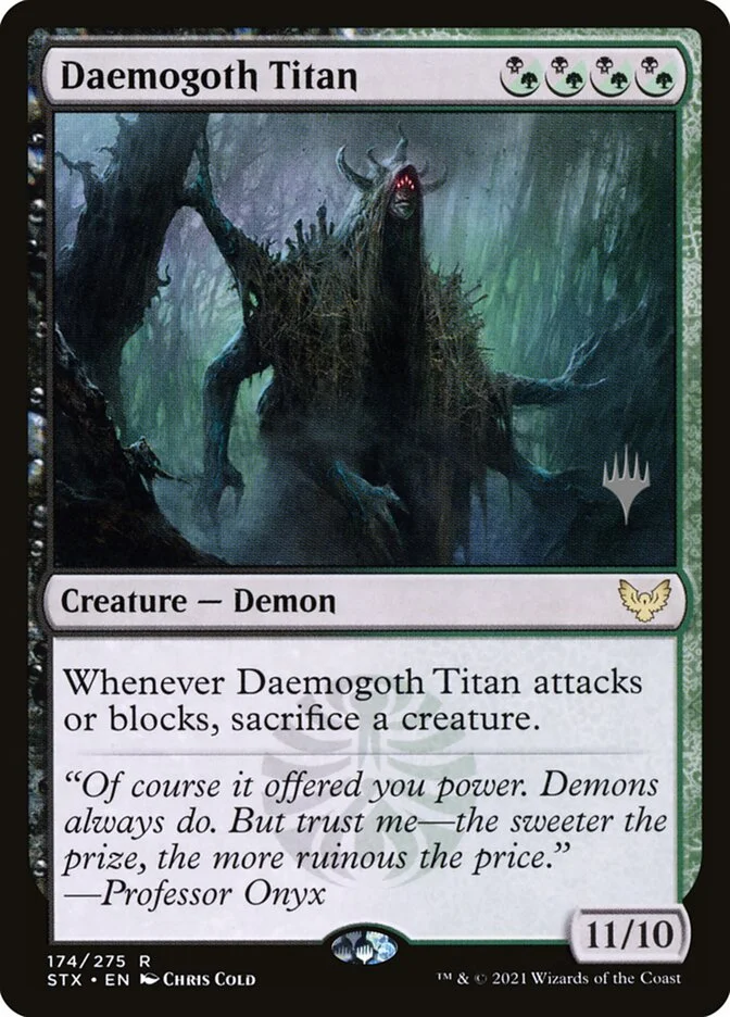 Daemogoth Titan 「PSTX/174p」「EN」